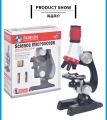 1200X Children Science Toy Biological Microscope Set Monocular Microscope with Mount Biological Experiment Tool Educational Toy. 