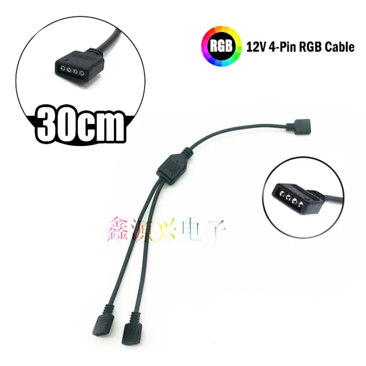 Universal%204-Pin%2010mm%20RGB/ARGB%20Sync%20Hub%20Transfer%20Extension%20Cable%20for%20Multi-Strip%20Lighting%20-%20Image%203