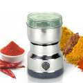 High Quality Stainless Steel and PP - Stainless Steel Blade - Silver Color - Electric Spice Blender Grinder. 