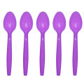Reusable Blue Yellow Green Black Purple Knives Forks Spoons Cutlery Birthday Party Tableware Wedding Anniversary Party Supplies.
