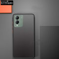 Phone case Vivo Y17S Shockproof Scrub Matte Transparent Soft edge Silicone Frame Hard Clear Back Cover Vivo Y17S case.