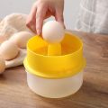 Egg Yolk Separator And Clear Kitchen Gadgets Egg Separator Baking Tools Large Capacity Kitchen Accessories.