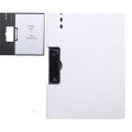 RHS Online A4 Size connected Clipboard File Folder Writeing Board Document Holder Folder Clipboard Office Nurse Clipboard Writing Pad.