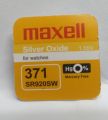 Maxell SR920SW / 371 1.55V Silver Oxide Button Cell Watch Battery 1Piece. 