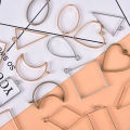 10pcs/lot Alloy Charm Pendants Hollow Mold Frame DIY Crafts Handmade Bezel Mold. 