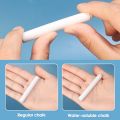 6Pcs Dust Free Chalk Pens Solid Blackboard Whiteboard Drawing Pens Teacher Chalk Marker Office Supplies. 