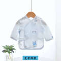 Premature baby clothes, small size, half back, summer thin style, size 48, newborn twins, 4, low weight babies, 5 pounds. 