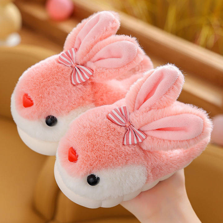 Children's%20cotton%20slippers%20winter%20cartoon%20cute%20rabbit%20boys%20and%20girls%20warm%20anti-slip%20home%20kids%20plush%20slippers%20-%20Image%202