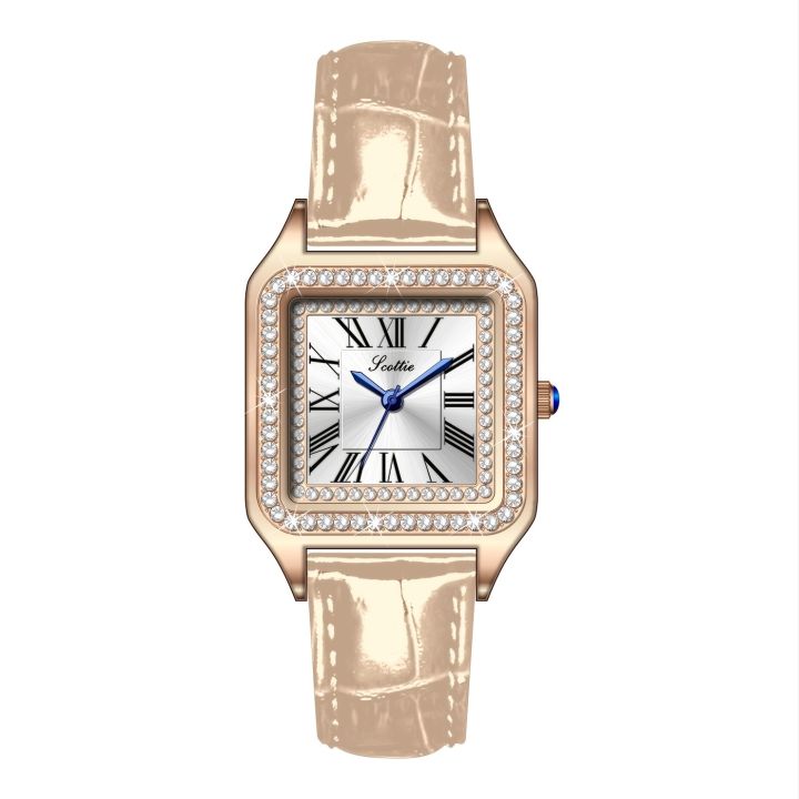 Women's%20Quartz%20Watch%20Real%20Leather%20Roman%20Alphabet%20Dial%20With%20Rhinestones%20Waterproof%20Scratch%20Resistant%20Watch%20Valentines%20Gift%20-%20Image%207