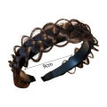 Ameesi Women Headband Anti-Slip Korean Style Twist Braided Hair Band.