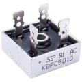 20X 50A 1000V Metal Case Single Phases Diode Bridge Rectifier KBPC5010. 