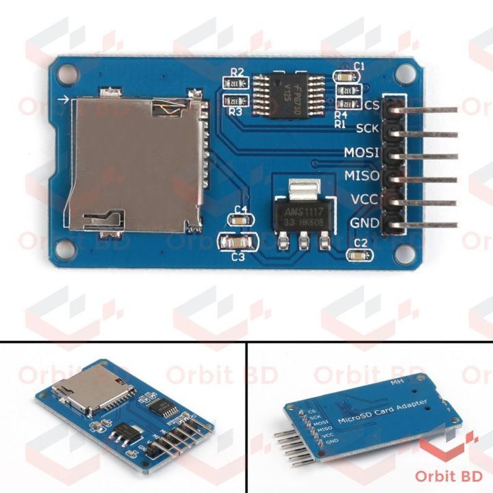 Micro%20SD%20TF%20Card%20Module%20Micro%20SD%20Card%20&%20SDHC%20High%20Speed%20Card%20Mini%20Micro%20SD%20Card%20Module%20TF%20Card%20Reader%20Module%20Adapter%20SPI%20Interfaces%20With%20Level%20Converter%20Chip%20For%20Arduino%20Electrical%20Circuitry%20&%20Parts%20-%20Image%202