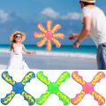 3 Bladed Boomerang Interactive Flying Discs Funny Three-bladed Boomerang Toy Decompression Birthday Gifts for Kids.