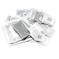 【Universal Car Parts Store】(NEW)47Pcs/Set Game Consoles Directly Heating BGA Stencil BGA Jig BGA Reball Kit for XBOX 360CPU PS3-CPU WII GPU CXD2949CGB.