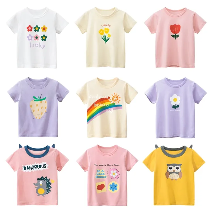 Kids%20T%20Shirts%20Summer%20Boys%20Girls%20Children%20Short%20Sleeve%20T-Shirt%20P2023rint%20Baby%20Boy%20Child%20Girl%20Tees%20White%20Yellow%20Toddler%20Clothing%20Tops%20-%20Image%207