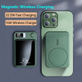 100000mAh Wireless Power Bank Magnetic Qi Portable Powerbank Type C Fast Charger For iPhone15 14 13 Samsung MaCsafe 2024 New. 
