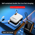 Xiaomi 120W 50000mAh Portable Power Bank High Capacity Cable Two-way Fast Charging Mini Powerbank for iPhone Samsung New.