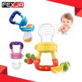 Children's silica gel nibbler for fruits and vegetables, teether for supplementary food, mesh bag BABY FRUIT CHUSNI CN_1pcs. 