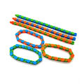 【Broad Sunlight shop】 Puzzle Sensory Fidget Toys Stress Relief Rotate And Shape 24 Bit Kids Autism Snake Puzzles Sensory.