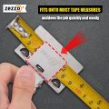 Tape Measures Positioning Clip Corner Edge Clamps Fixed Measurement Accurate Reading Stainless Steel Tape Measurement Dropship. 