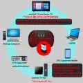 Touchpad Mouse Mini Gaming Keyboard RII I8 Backlit Keyboard RGB Keyboard Gaming Mouse Wireless Mouse Keyboard Combo Keyboard Price Bangladesh BD. 