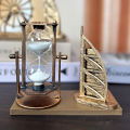 【Upgrade Your Style】 Creative Student Gift Retro Ferris Wheel Quicksand HourOrnaments Crafts Layor.