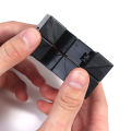 Infinity Magic Cube Finger Toy Office Flip Cubic Puzzle Stress Relief Cube.