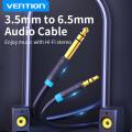 Vention BAB ( 1 year warranty)  6.5mm Male to 3.5mm Male Audio Cable. 
