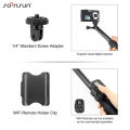 SOONSUN Waterproof Extendable Pole Selfie Stick for GoPro Hero 12 11 10 9 8 7 Hand Grip for SJCAM DJI Action Camera Accessories.