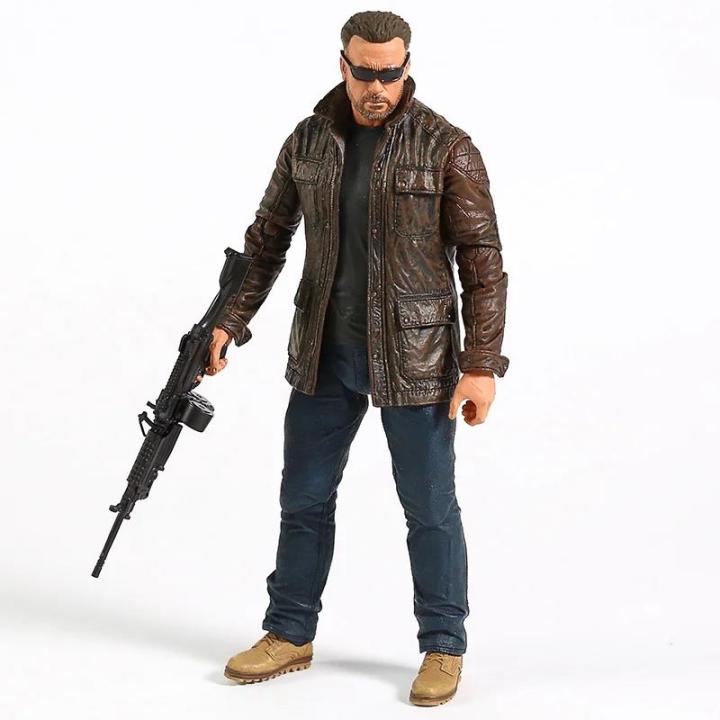 NECA%20Terminator%202:%20Judgment%20Day%20T-800%20Arnold%20Schwarzenegger%20PVC%20Action%20Figure%20Collectible%20Model%20Toy%207%2018cm%20-%20Image%204