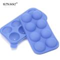 8 or 12 Hole Silicone Pop Mold Ball Shaped Die Mold Silicone Lollipop Chocolate Cake Baking Ice Tray Mould Baking Tool. 