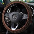 【 Honda Leather Car Steering Wheel Cover Manibela Civic BRIO City Accord Jazz CRV FS008. 