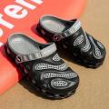 2021 Summer Green Men Clogs Sandals Big Size 46 Hollow Beach Men's Garden Shoes Comfort Lightweight Flip Flops For Men sandalia. 
