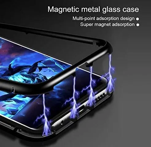 FancyArt%20360%EF%BF%BD%20Full%20Body%20Case%20for%20Redmi%20Note%205%20Pro%20Case,%20Magnetic%20Adsorption%20Metal%20Back%20Tampered%20Glass%20Cover%20for%20Xiaomi%20Redmi%20Note%205%20Pro%20(Magnet%20Frame%20Black)%20-%20Image%205