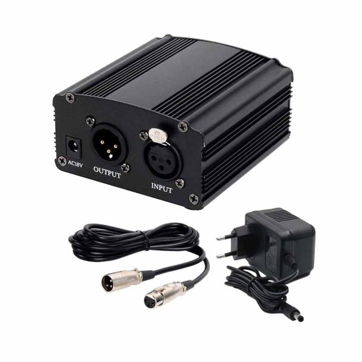 Phantom Power Supply For Condenser Microphone- (48V, 1-Channel)