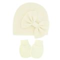 Baby Girl Hat Gloves Set Cotton Newborn Beanie for Girls Accessories Baby Cap Toddler Infant Bonnet Hats New Born Gift.