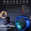Smart Ring For Men Women Bluethooth Blood Pressure Heart Rate Sleep Monitor Wateproof Activity Fitness Tracker for ios Android. 