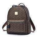 Large capacity travel size backpack factory mom shoulder backpack bag women's new middle-aged ladies soft leather.