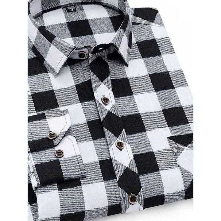 Stylish Regular Full Check Casual Shirt For Men