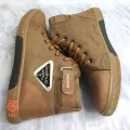 Boots shoes ankle boots for men with rubber sool and lace up boots for men to casual use light weight ankle boots for men wearing..