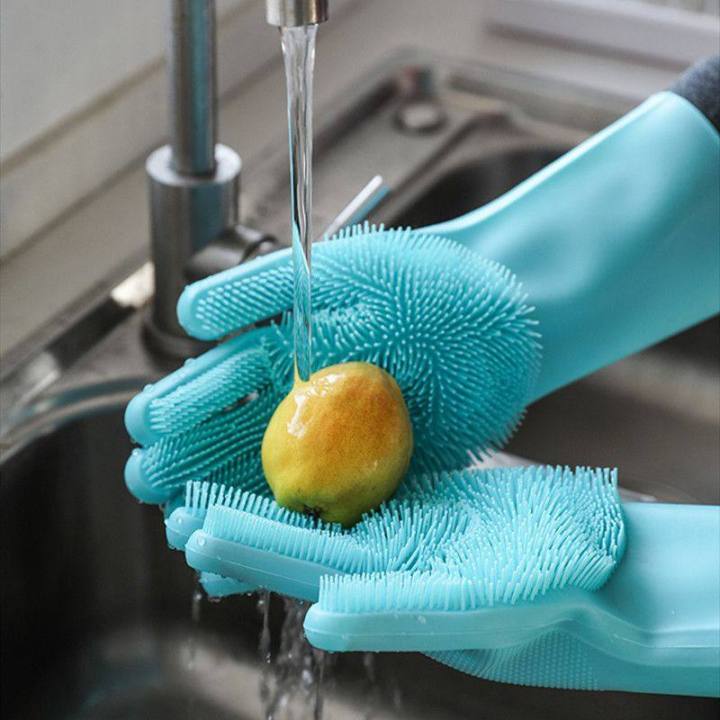 High Quality Silicone Dish Washing Kitchen Hand Gloves - Hand Gloves
