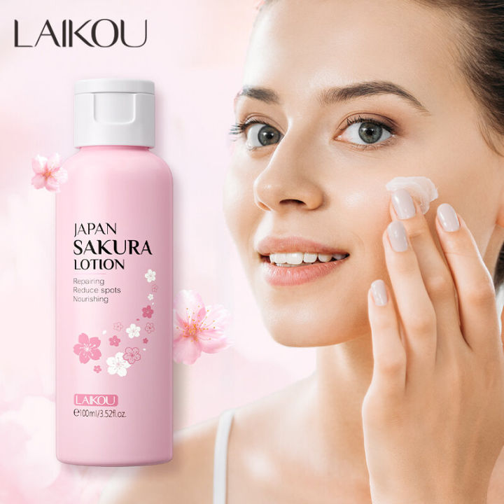 LAIKOU Japan Sakura Face Lotion Moisturizing Face Lotion- 100ml