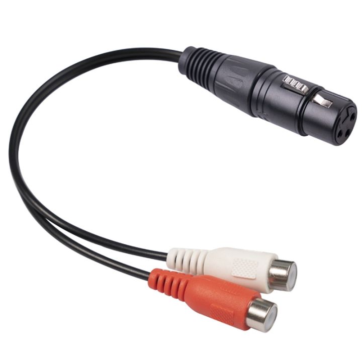 XLR%20To%20Dual%20RCA%20Cable%20XLR%20To%20RCA%20Y%20Splitter%20Cable%203%20Pin%20XLR%20Female%20To%202RCA%20Female%20Amplifier%20Mixing%20Plug%20AV%20Cable,%200.2M%20-%20Image%208