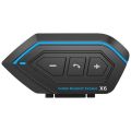 Stereo X6 Helmet Headset Bluetooth 5.0 Motorcycle Earphones Wireless Speaker Headphone Handsfree Call Music Play 800mAh. 