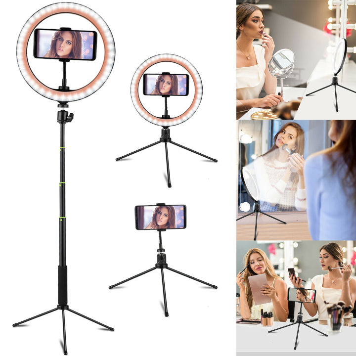 26CM%20LED%20Ring%20Light%20Photography%20Dimmable%20Video%20For%20smartphone%EF%BC%881%20meter%20selfie%20stick%20+%201%20iron%20tripod%EF%BC%89%20-%20Image%208