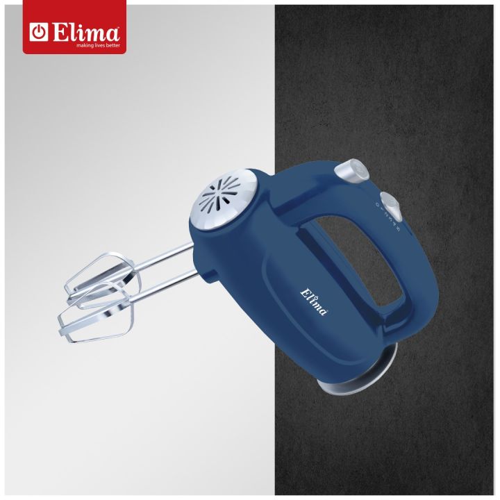 Elima EM-HM44 Electric Hand Mixer & Egg Beater | 250W Powerful Motor, 7 Speed Control