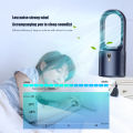 Bladeless Desktop Fanless Blade Cooler USB Portable Air Cooling Fan 6-speed Adjustable Rechargeable Low Noise for Home Office.