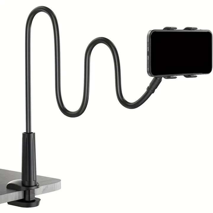 138cm%20Cell%20Phone%20Clip%20on%20Stand%20Holder%20with%20Grip%20Flexible%20Long%20Arm%20Gooseneck%20Lazy%20Bracket%20Mount%20Clamp%20for%20IPhone%2015%20Pro%20Max%20-%20Image%205