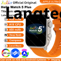 New Smartwatch Official Original Hello Watch 5 Plus ULTRA 3 49mm HD AMOLED 4G ROM NFC GPT Compass Bluetooth Call Clock Men Women.