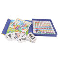 Math Game Board Math Learning Board Portable Logical Thinking for Home. 